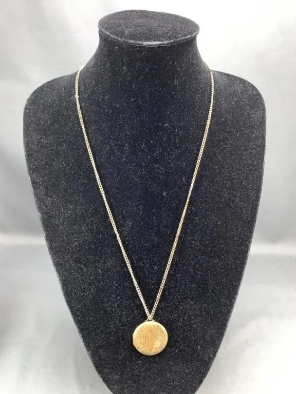 Gold Filled Circle Locket