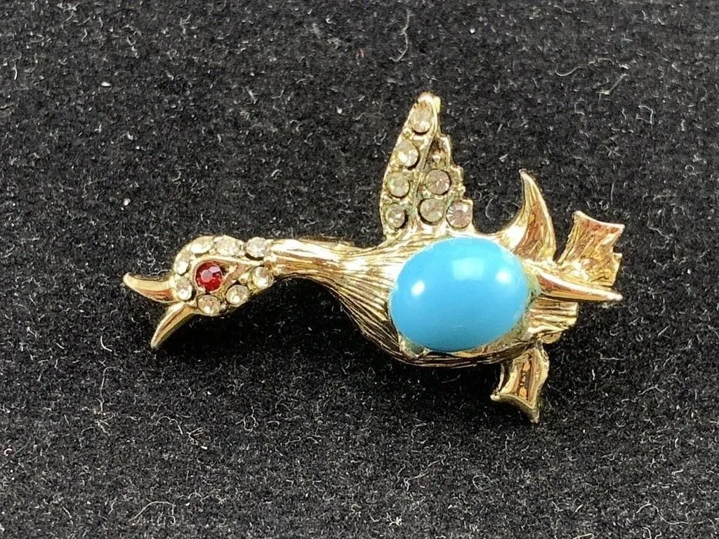 Duck Brooch