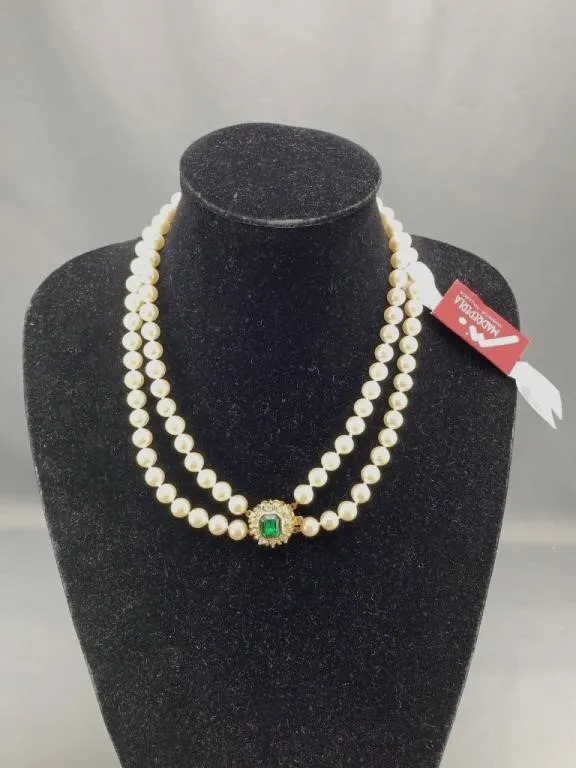 Madreperla Double Strand Necklace