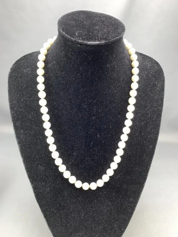 Faux Pearl Necklace