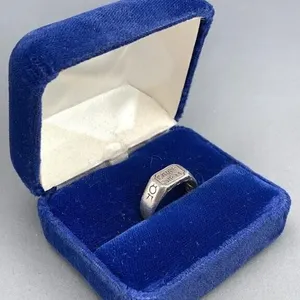 Men's Engraved Sterling Ring