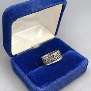 Cut Out Pattern Sterling Ring