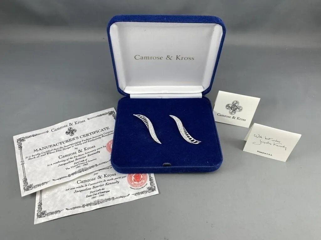 Camrose & Kross Jacqueline Kennedy Brooches