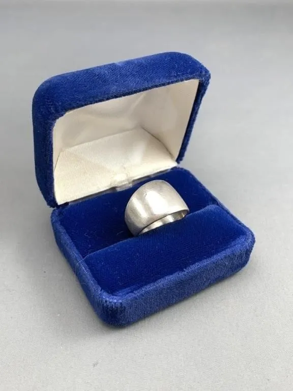 Modernist Sterling Silver Ring