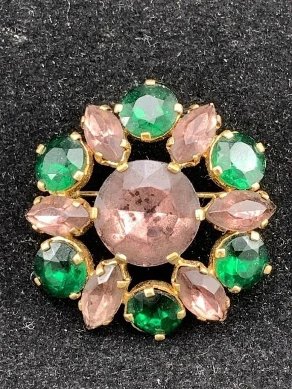 Gemstone Brooch