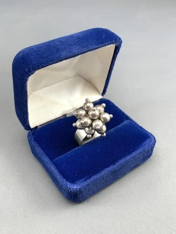 Sterling Cha-Cha Ring