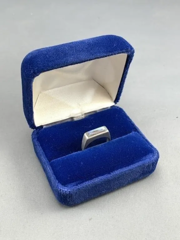 Sterling Bar Ring