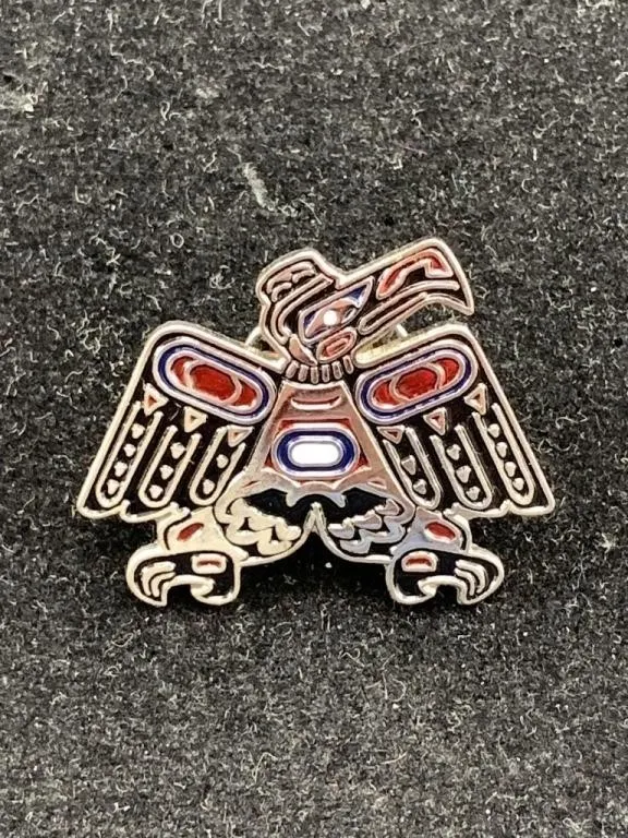 Northwest Coast Indigenous-Style Enamel Pin