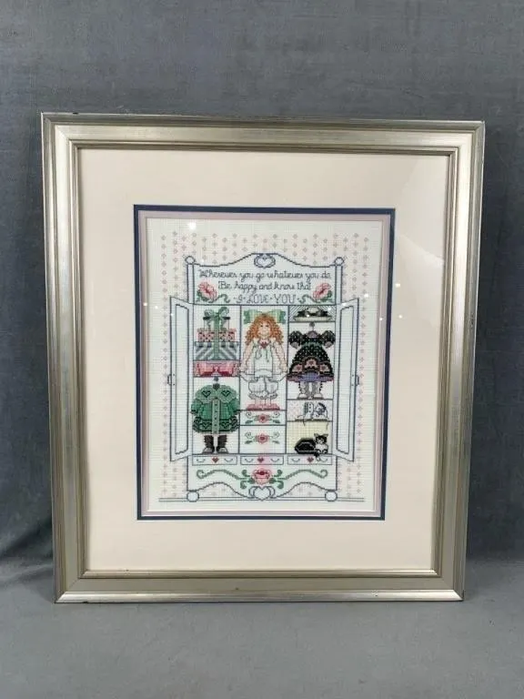 The Dolls Cupboard Cross Stitch