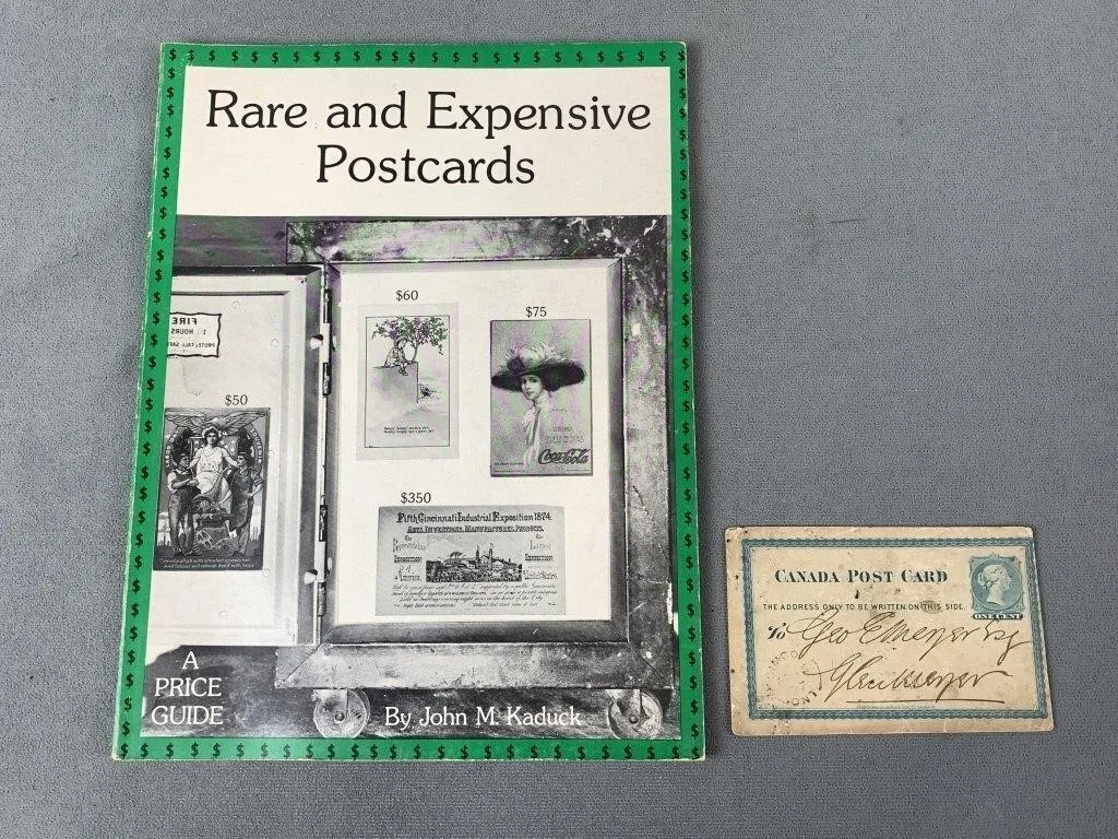 Canada Post Card & Book on Postcards