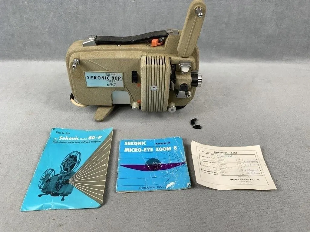 Sekonic 80P 8mm Film Projector