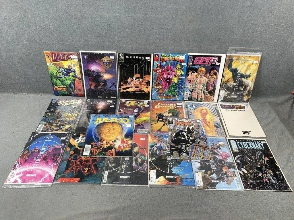 Collection of Comic Books