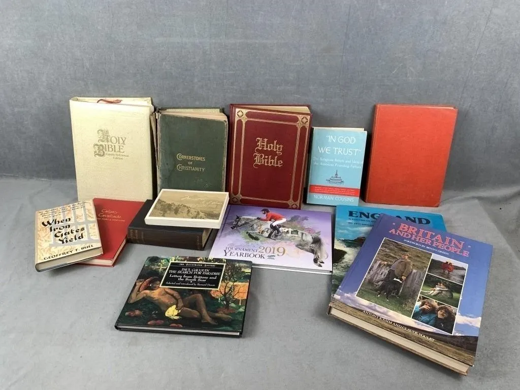 Collection of Bibles & Other Books