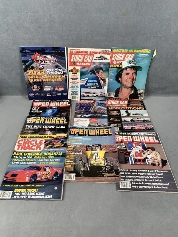 Collection of Racing Magazines