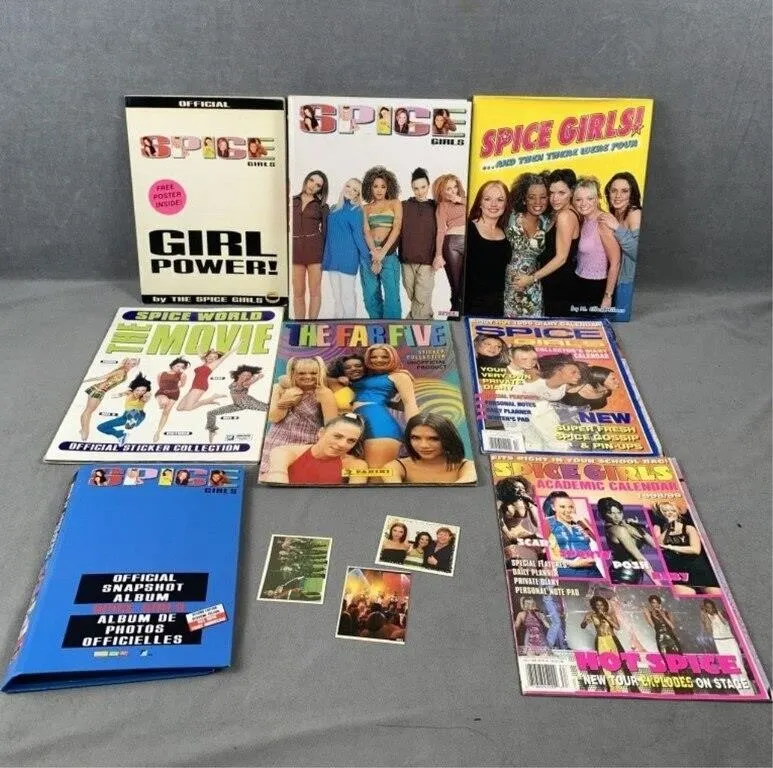 Collection of Spice Girls Magazines