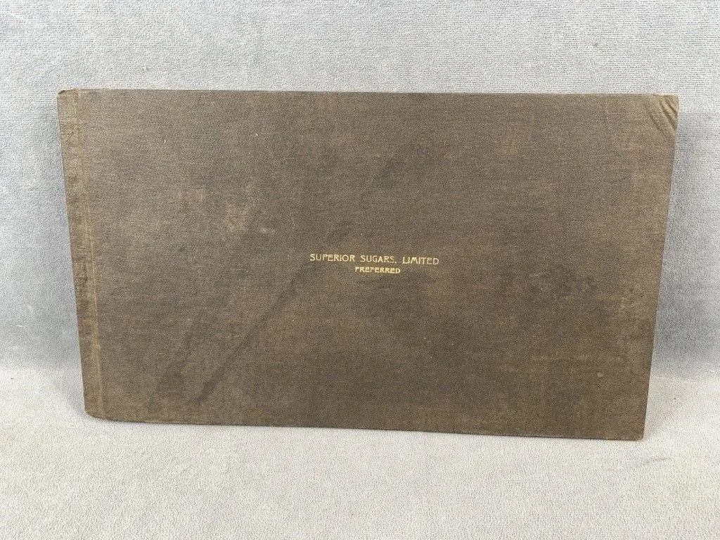 Superior Sugars, Limited Certificate