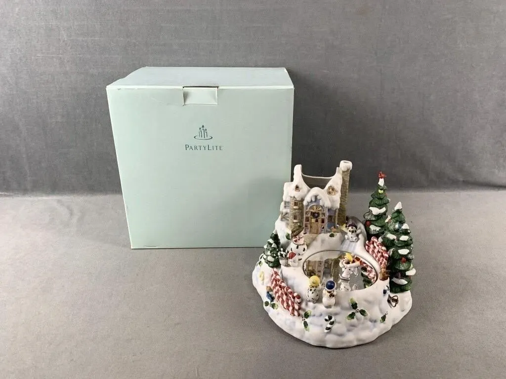 PartyLite Snowbell Candle Holder