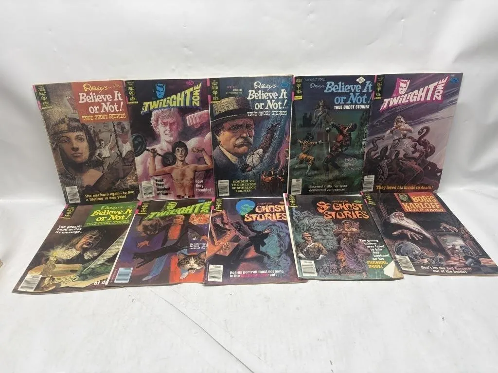 Gold Key Horror Comics Lot: Twilight Zone &