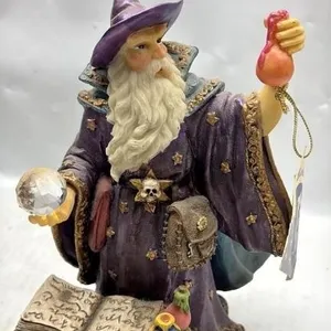 Medieval Legends Wizard Ornament 9 inches