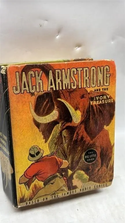 1937 Jack Armstrong Ivory Treausre big little book