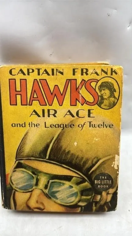 1938 Captain Frank Hawks Air Ace Big Little Book