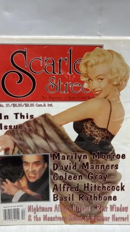 Vintage Scarlet Street magazine no 31 magazine