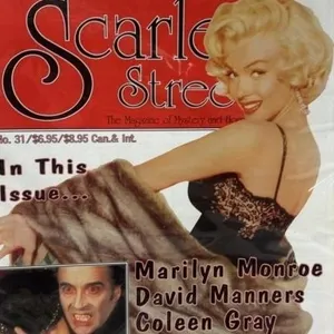 Vintage Scarlet Street magazine no 31 magazine