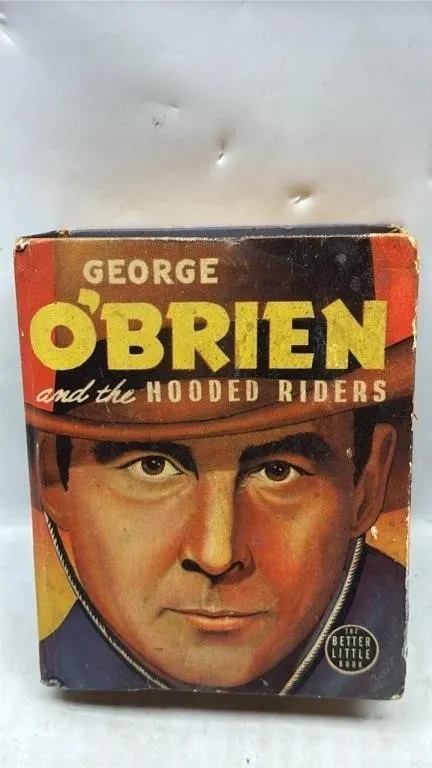 1940 Big Little Book George OBrien Hooded riders