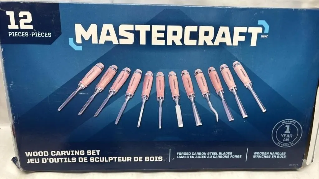 New Mastercraft Set of Wood Chisels