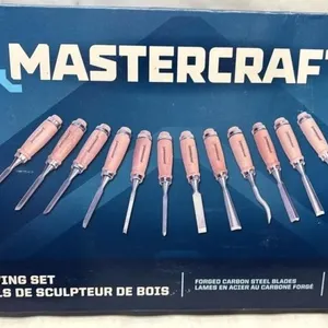 New Mastercraft Set of Wood Chisels