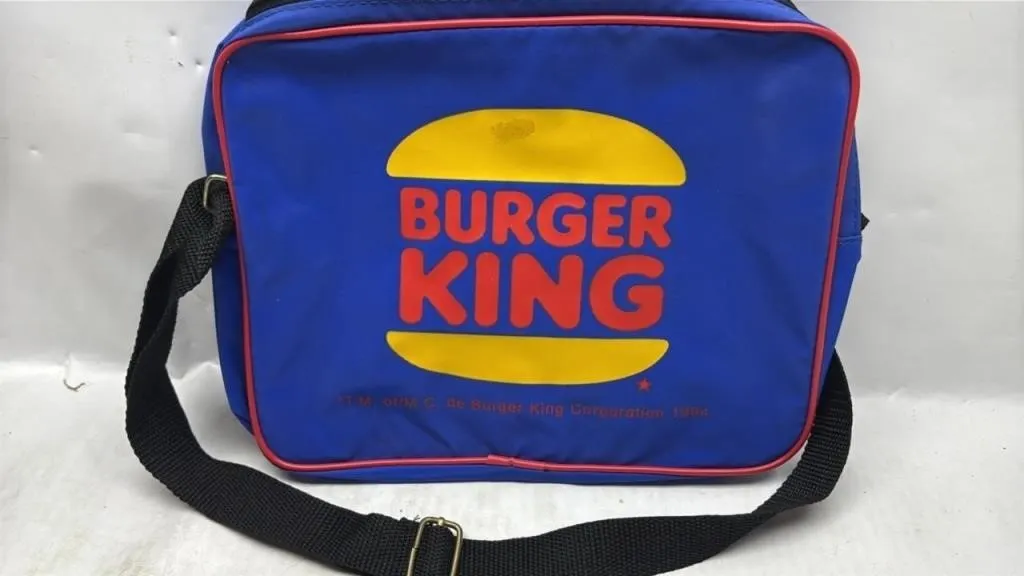 1994 Burger King Satchel bag Zip bag