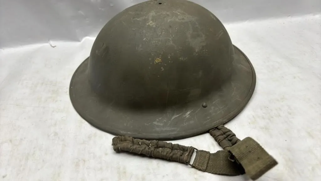 WWII Canadian Army MKII helmet World war 2