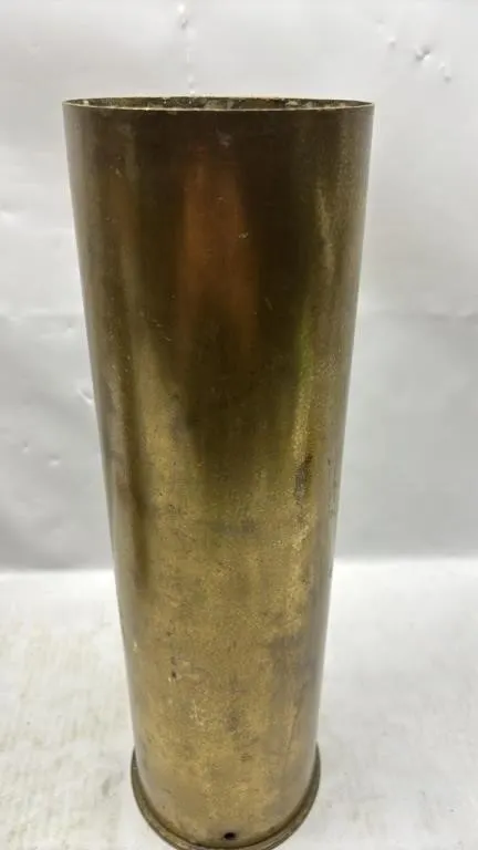 Brass Artillery Shell Casing Large One 105mm