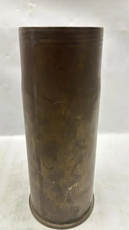 Brass Artillery Shell Casing Small One WWI