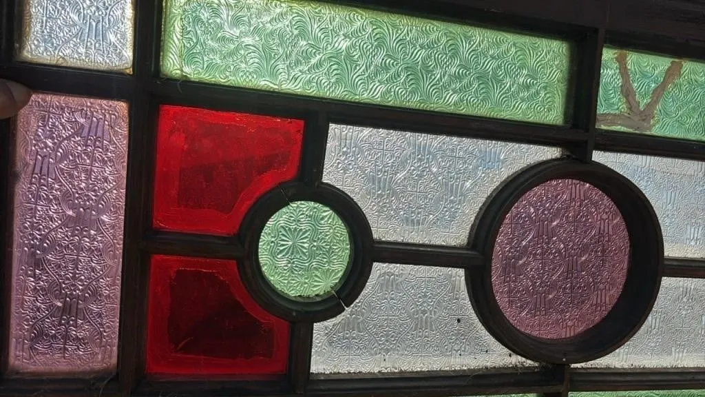 Antique Stained Glass Window
