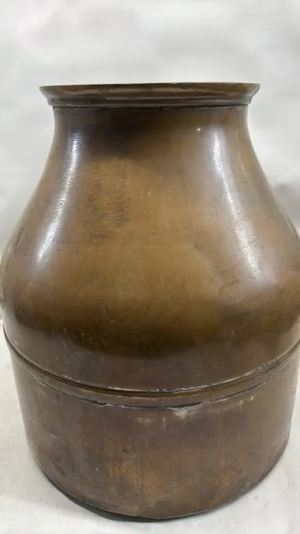 Antique HUGE Copper Dairy Milk Container