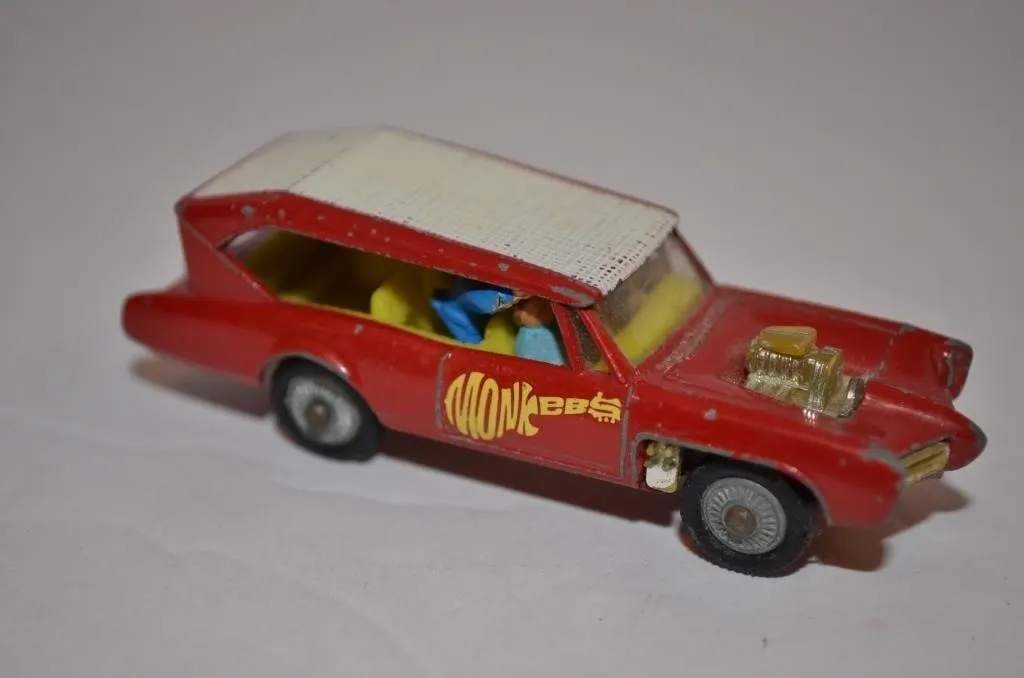 vintage Corgi Husky Monkeemobile diecast toy car