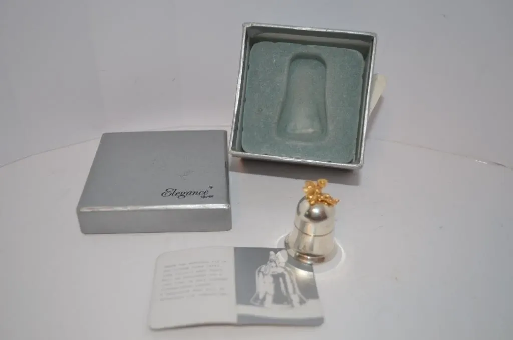 Elegance Silver-plated baby tooth fairy bell