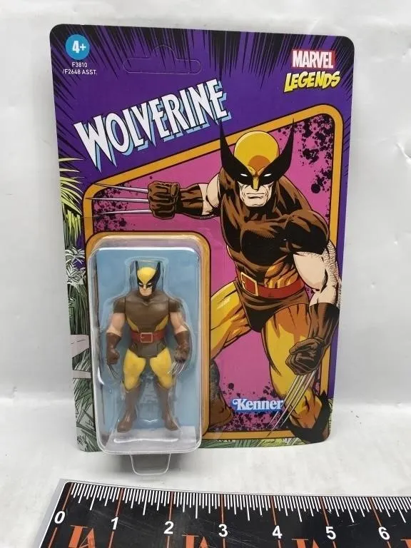 Marvel Legends Kenner Wolverine Retro Figure