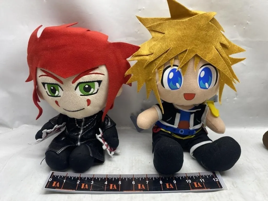 Kingdom Hearts Sora & Organization XIII Plush Set