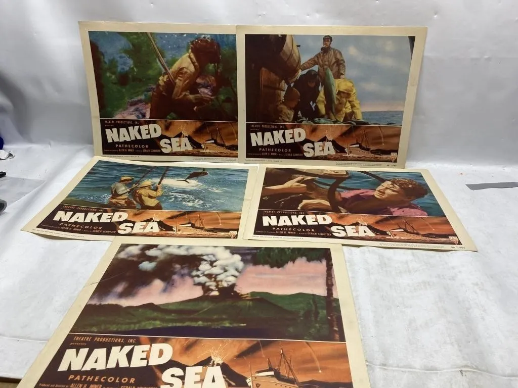 Naked Sea Lobby Cards (5), Theatre Productions