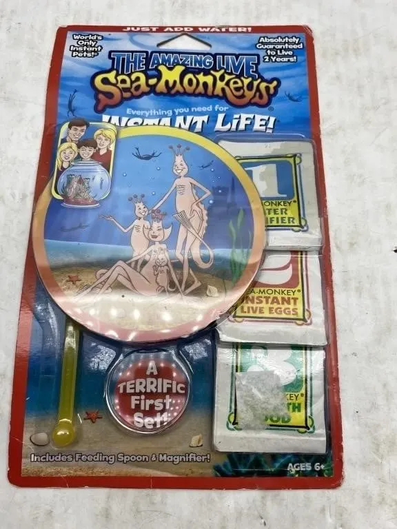 Amazing Live Sea-Monkeys Instant Life Set