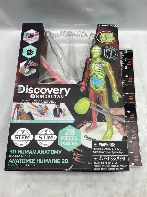 Discovery #Mindblown 3D Human Anatomy Biology