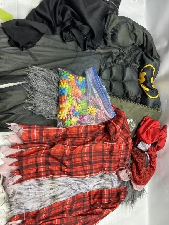 Kids Halloween Costumes & Accessories Lot