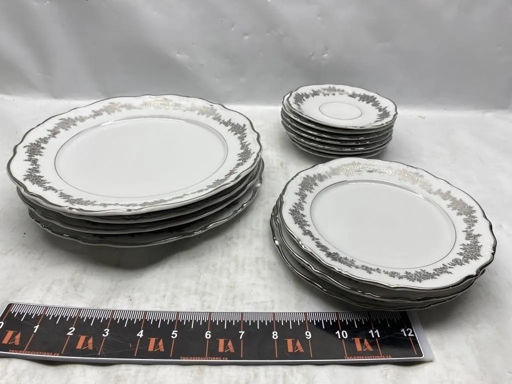 Belcrest Corsage China Plate & Teacup Set