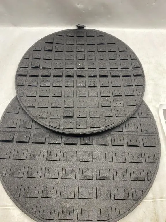 Round Foam Jewelry/Earring Display Trays, Set of 2