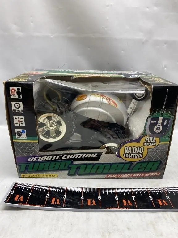Remote Control Turbo Tumbler RC Toy (360° Front
