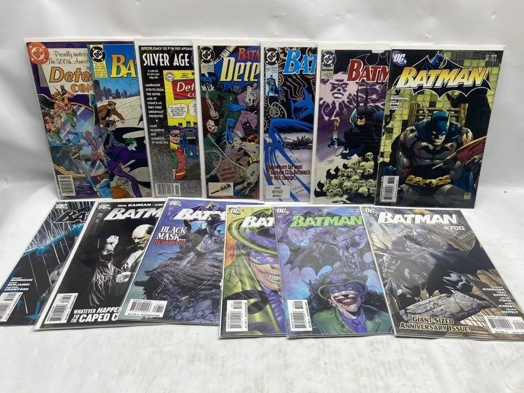 DC Batman & Detective Comics Lot, 13 Issues