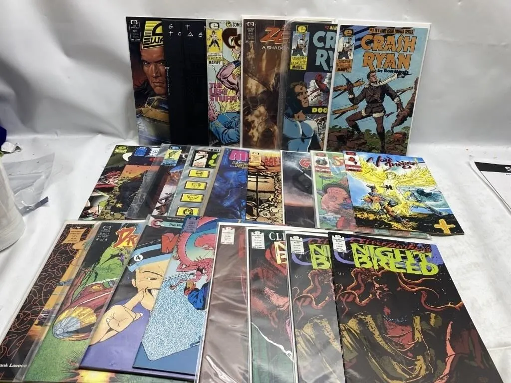 Epic Comics assortment lot (Crash Ryan,