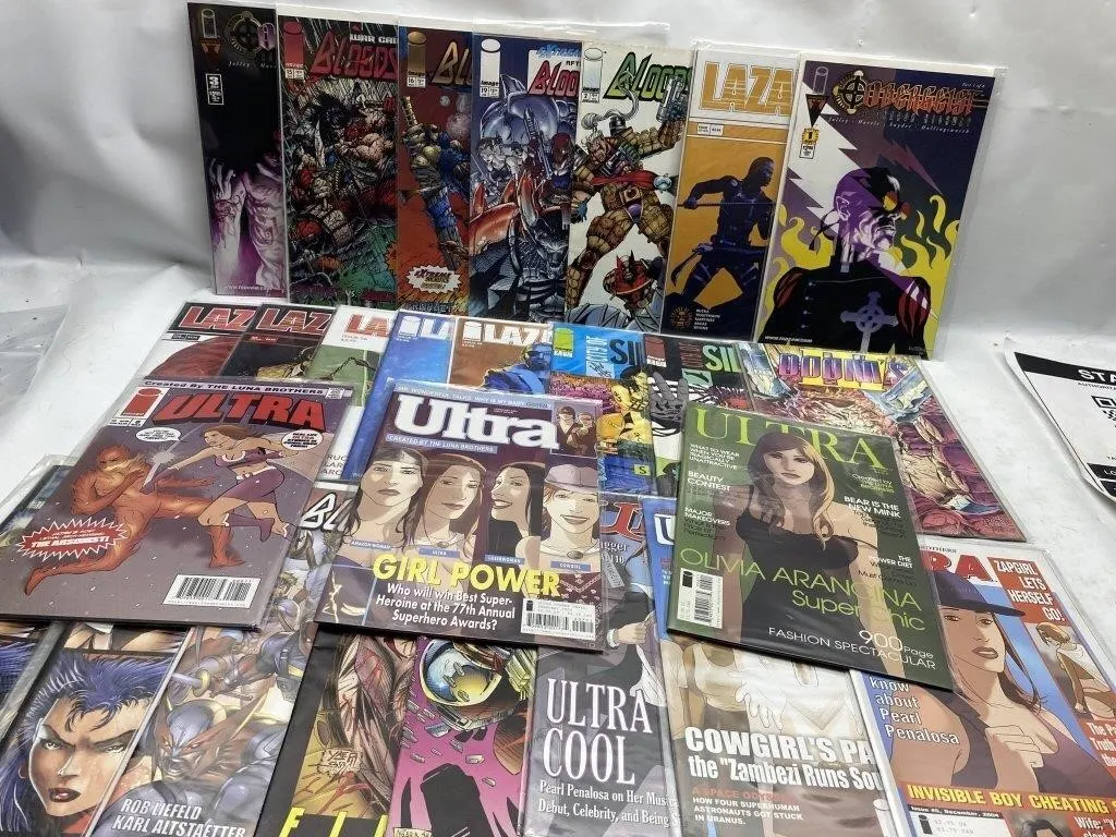 Image Comics Lot: Ultra, Lazarus, Bloodstrike +